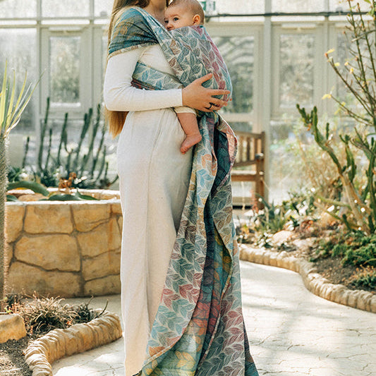 Tangled Plait Woven Wrap by LennyLamb LennyLamb at Little Zen One