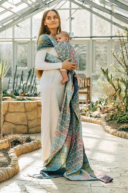 Tangled Plait Woven Wrap by LennyLamb LennyLamb at Little Zen One