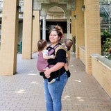 Taro with Desert Tan Original Baby Carrier by Happy Baby Buckle Carrier