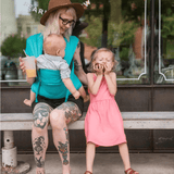 Tide Pool Everyday Half Buckle Baby Carrier by Beachfront Baby - Half Buckle CarrierLittle Zen One4157025904