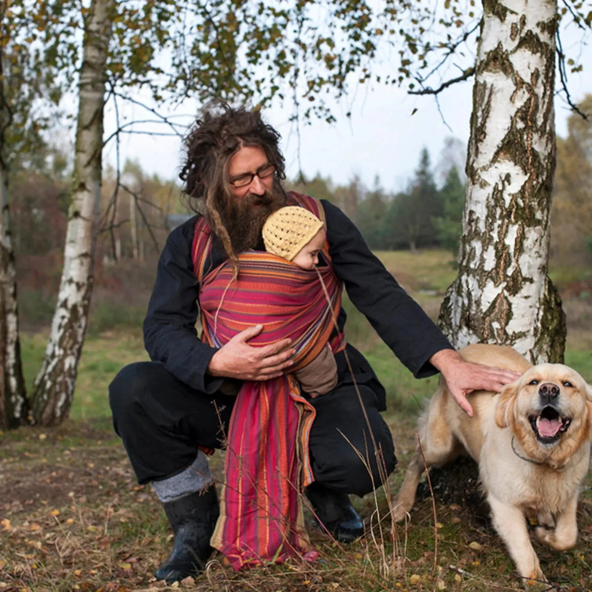 Tierra red Woven Wrap by Girasol - Woven WrapLittle Zen One71686736