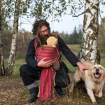 Tierra red Woven Wrap by Girasol - Woven WrapLittle Zen One71686736