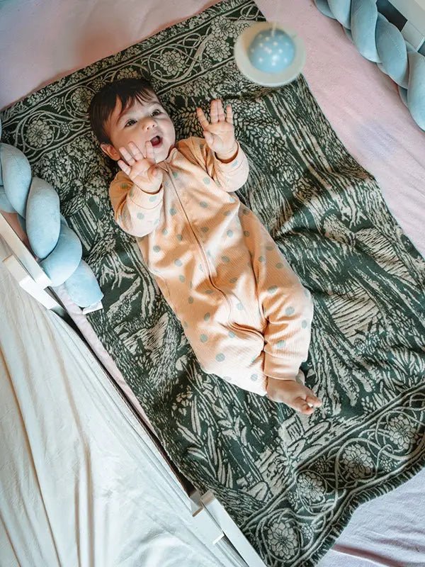 Treebeard™ Don't be Hasty Lightweight Baby Blanket by Oscha - Home & HobbyLittle Zen One1111143478