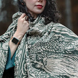 Treebeard Dont Be Hasty Lightweight Blanket by Oscha Home Hobby