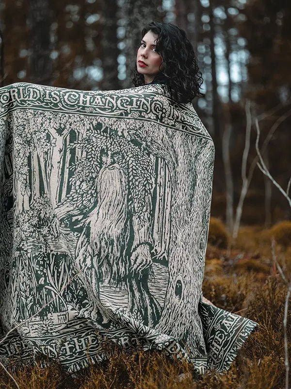 Treebeard Don’t Be Hasty Lightweight Blanket by Oscha - Home & HobbyLittle Zen One1111143480