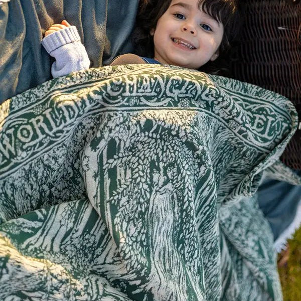 Treebeard™ Don't be Hasty Lightweight Children's Blanket by Oscha - Home & HobbyLittle Zen One1111143479