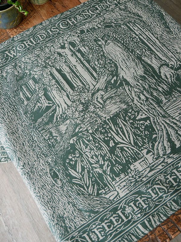 Treebeard™ Don't Be Hasty Woven Wrap by Oscha Oscha at Little Zen One