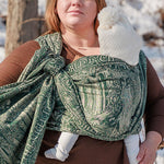 Treebeard™ Don't Be Hasty Woven Wrap by Oscha Oscha at Little Zen One