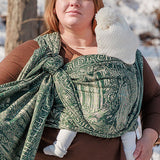 Treebeard™ Don't Be Hasty Woven Wrap by Oscha Oscha at Little Zen One