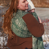 Treebeard™ Don't Be Hasty Woven Wrap by Oscha Oscha at Little Zen One