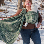 Treebeard™ Don't Be Hasty Woven Wrap by Oscha Oscha at Little Zen One