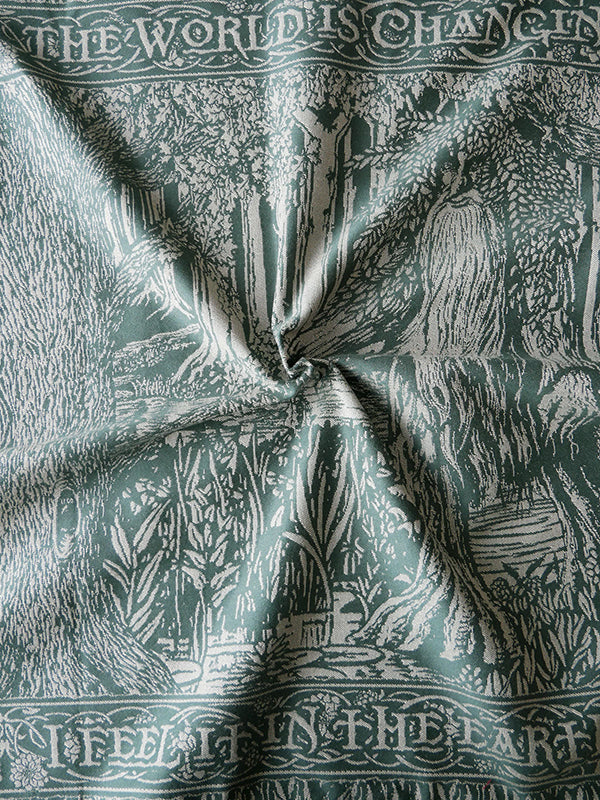 Treebeard™ Don't Be Hasty Woven Wrap by Oscha Oscha at Little Zen One