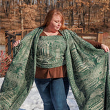 Treebeard™ Don't Be Hasty Woven Wrap by Oscha Oscha at Little Zen One