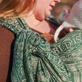 Treebeard™ Don't Be Hasty Woven Wrap by Oscha Oscha at Little Zen One