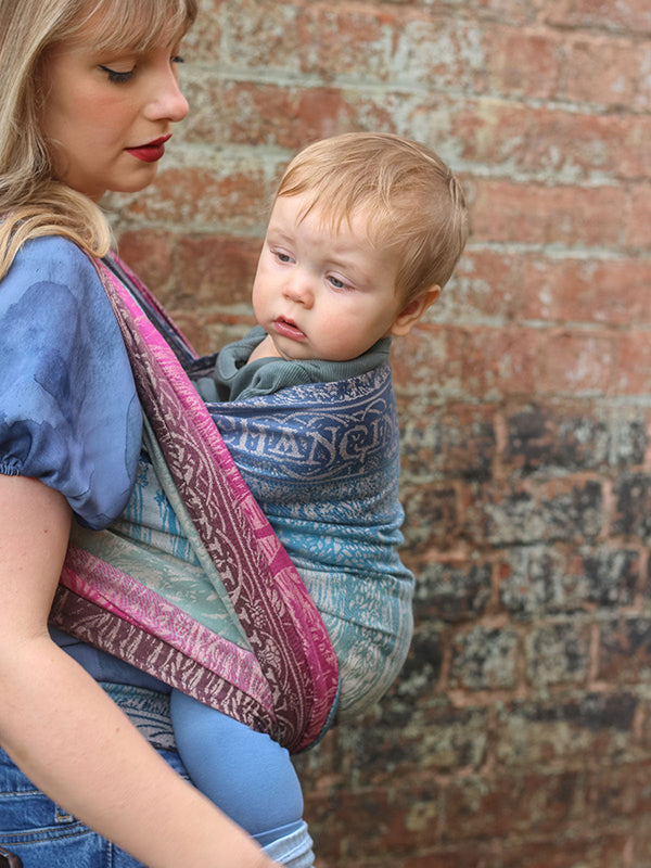 Treebeard™ Nobody is on My Side Woven Wrap by Oscha Oscha at Little Zen One