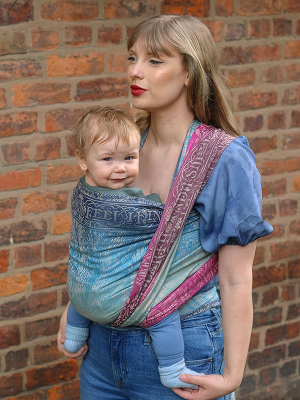 Treebeard™ Nobody is on My Side Woven Wrap by Oscha Oscha at Little Zen One