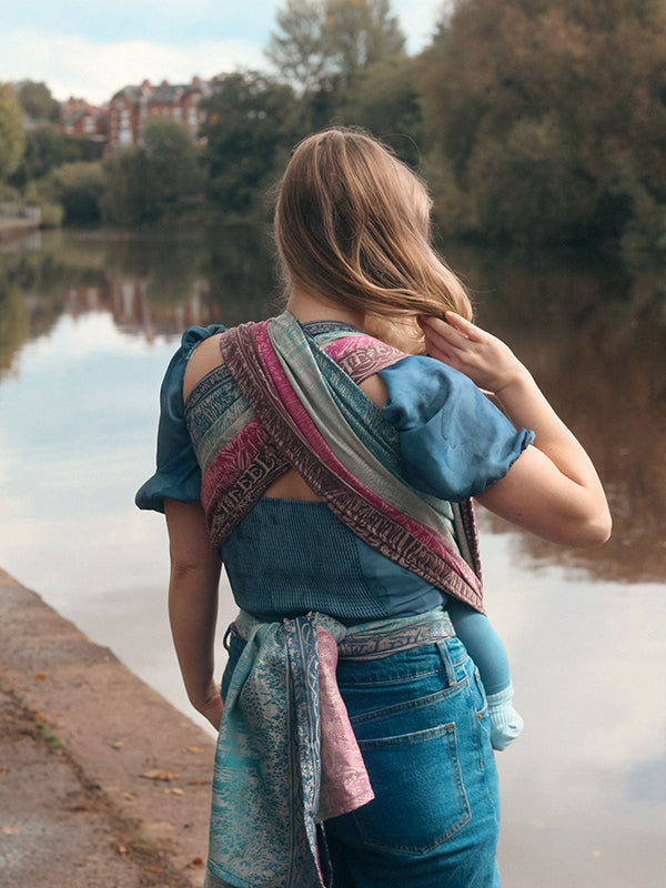 Treebeard™ Nobody is on My Side Woven Wrap by Oscha Oscha at Little Zen One