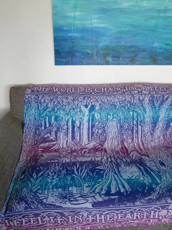 Treebeard™ Philosophy Blanket by Oscha - Home & HobbyLittle Zen One64327760