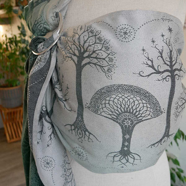 Trees of Gondor Through the Mist Ring Sling