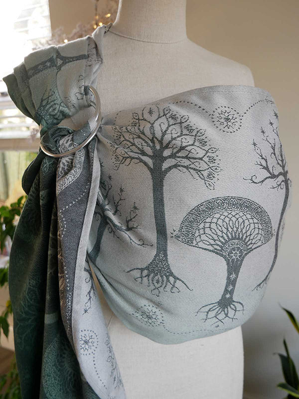 Trees of Gondor™ Through the Mist Ring Sling by Oscha Oscha at Little Zen One