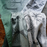 Trees of Gondor Through the Mist Woven Wrap