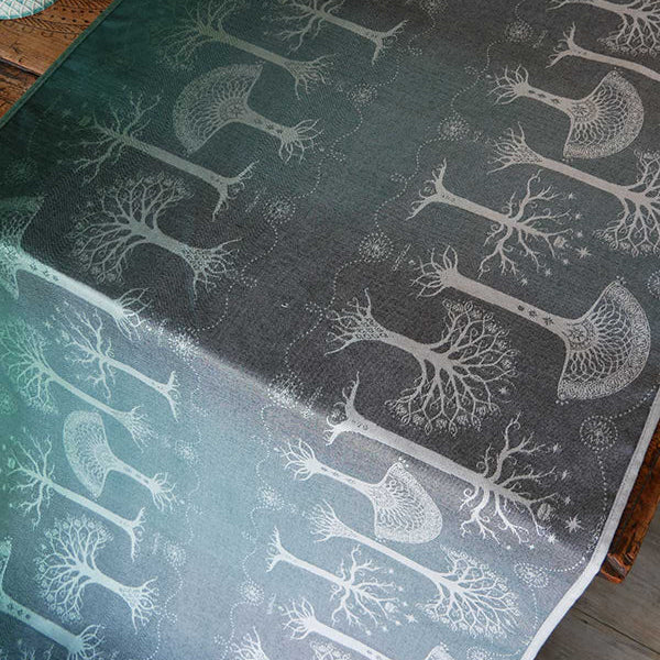 Trees of Gondor Through the Mist Woven Wrap