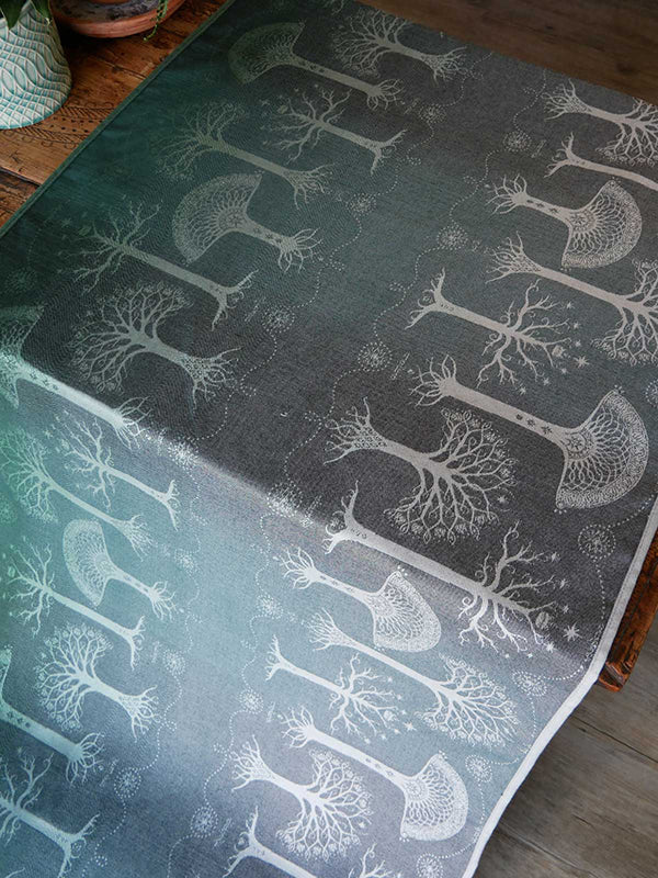 Trees of Gondor Through the Mist Woven Wrap