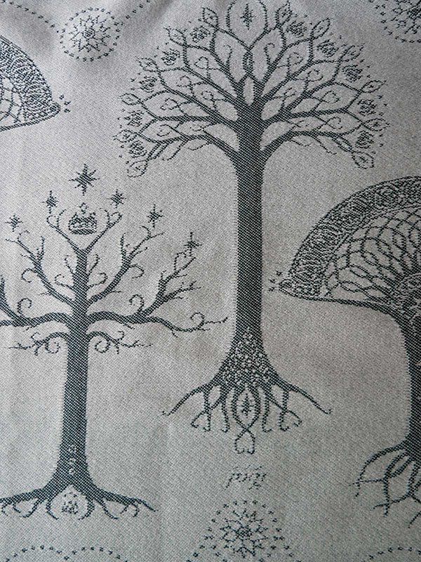 Trees of Gondor Through the Mist Woven Wrap