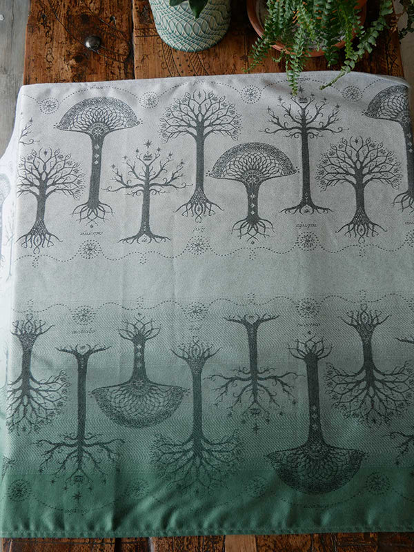 Trees of Gondor Through the Mist Woven Wrap