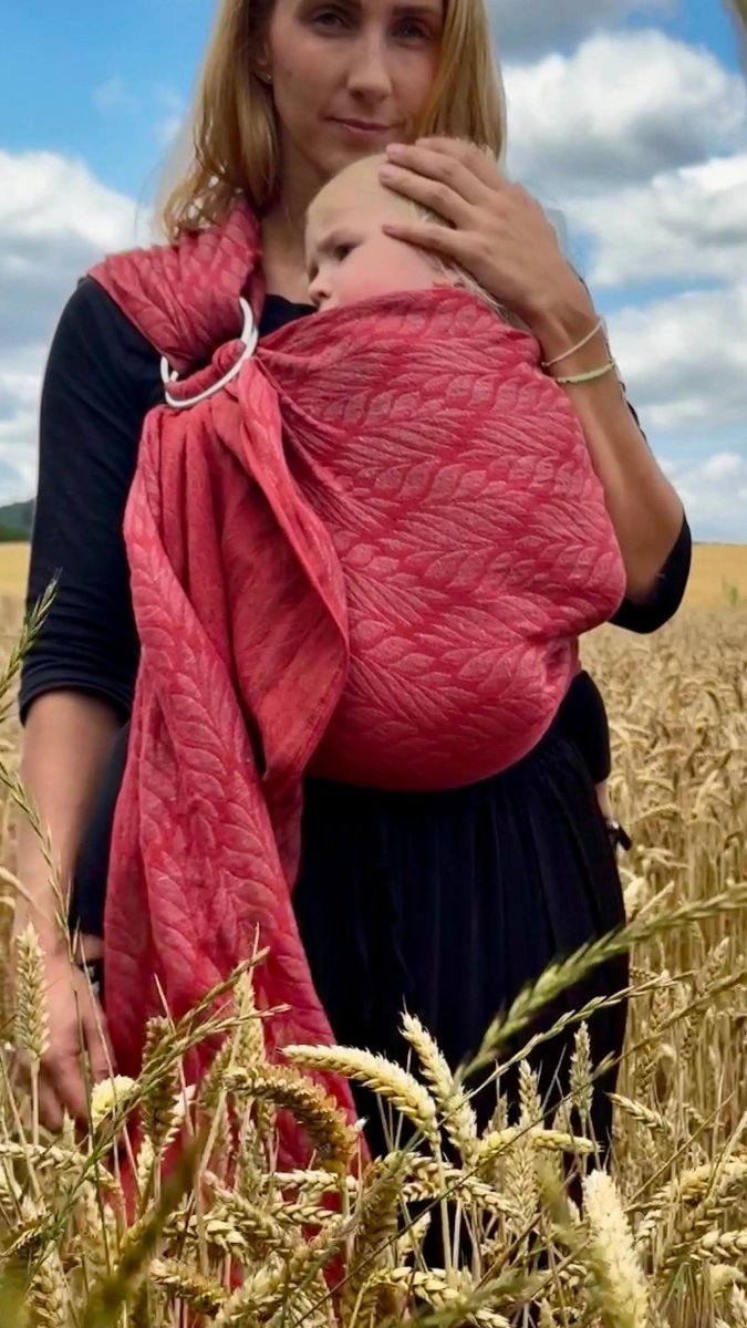 Trias Amaranth Tri Blend Ring Sling