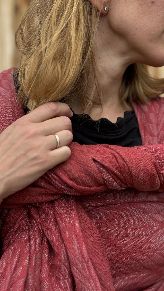 Trias Amaranth Tri Blend Woven Wrap by Didymos - Woven WrapLittle Zen One4048554356125