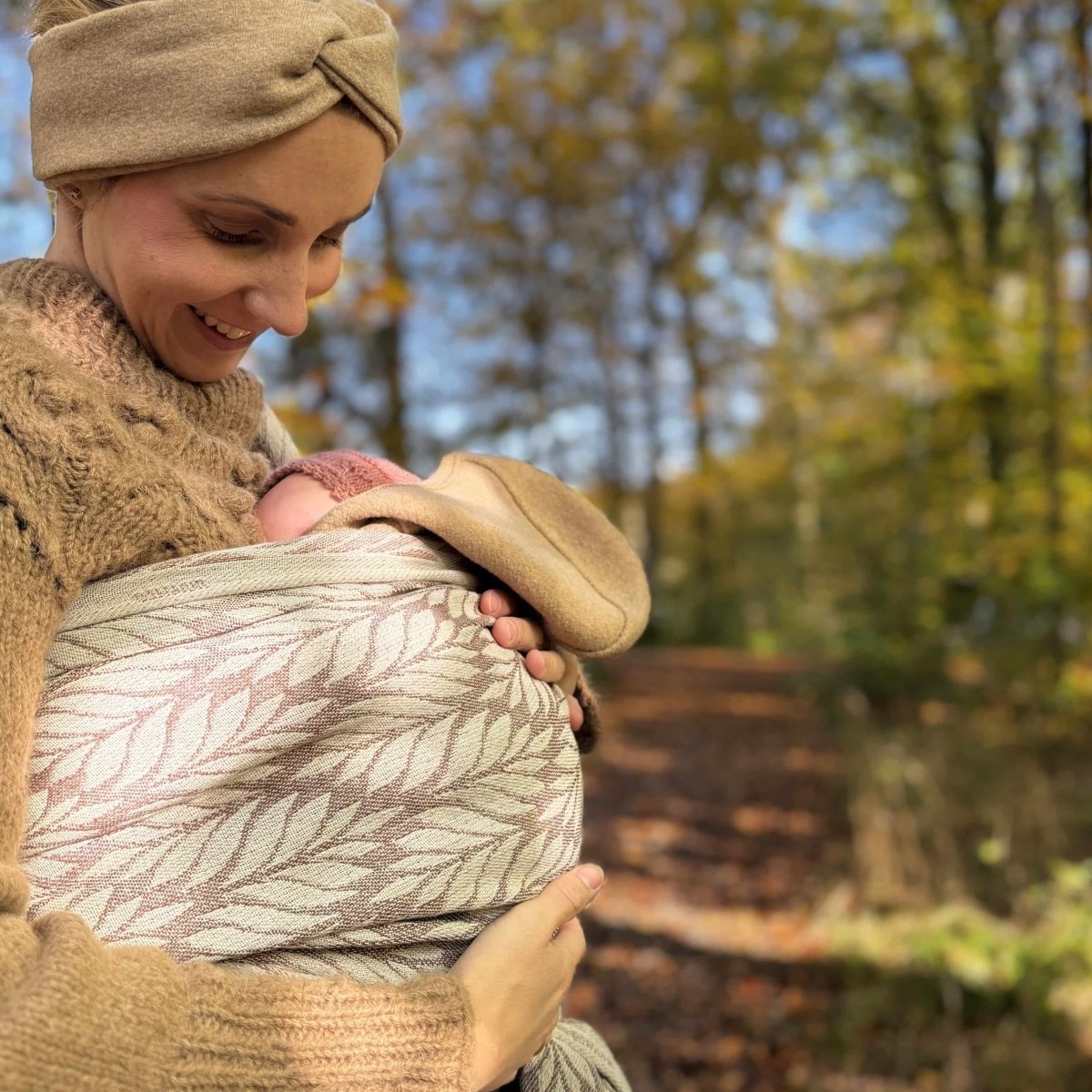 Trias Chai Cinnamon Woven Wrap by Didymos - Woven WrapLittle Zen One4048554349134