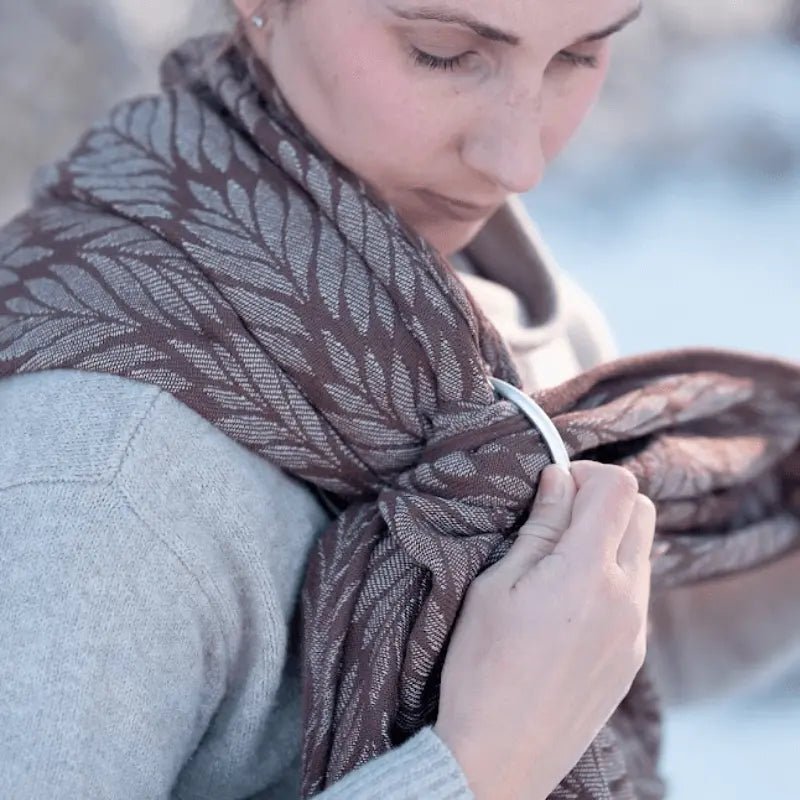 Trias Chocolate Cream DidySling Ring Sling