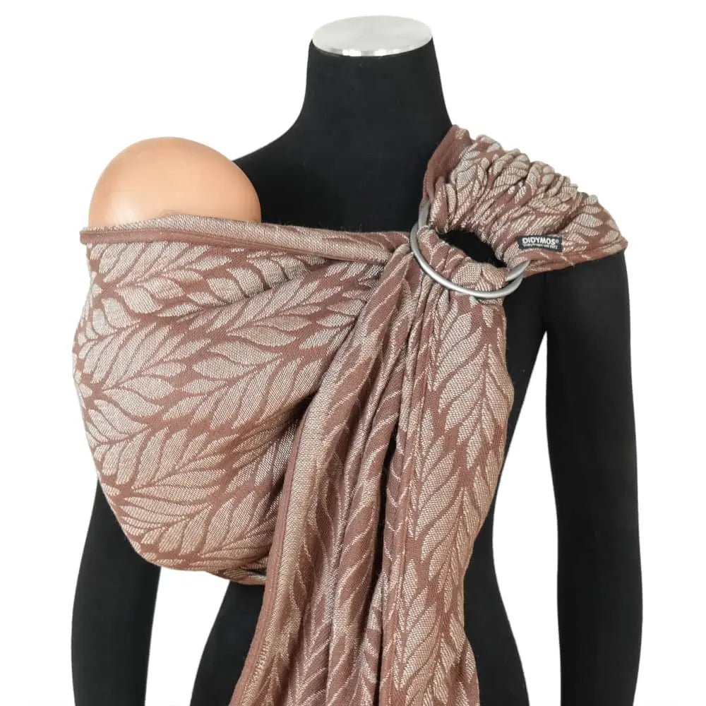Trias Chocolate Cream DidySling Ring Sling by Didymos - Ring SlingLittle Zen One4048554352752