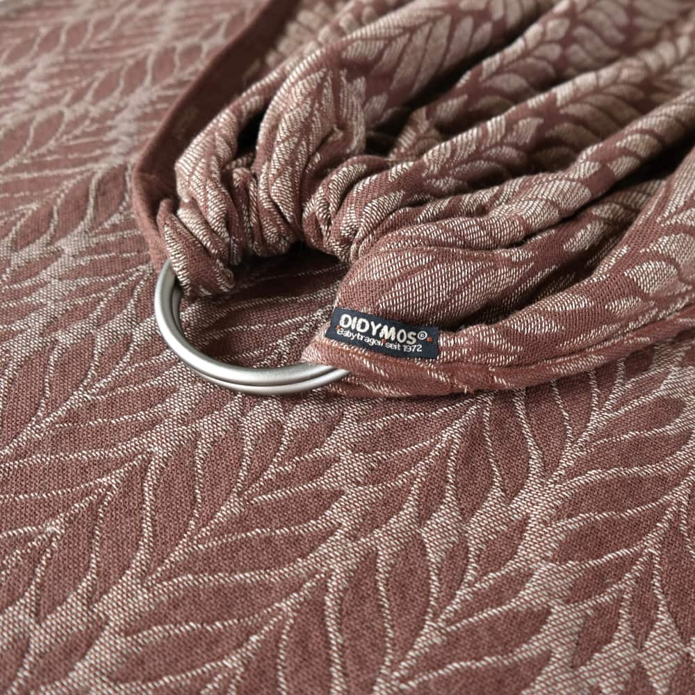 Trias Chocolate Cream DidySling Ring Sling by Didymos - Ring SlingLittle Zen One4048554352752