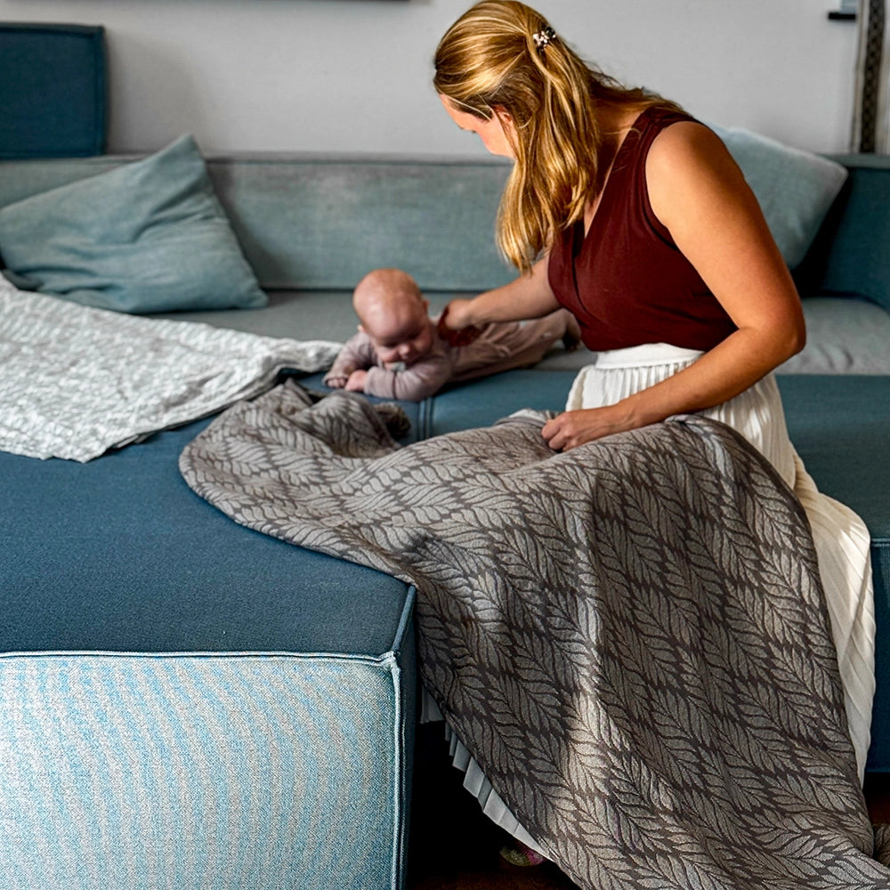 Trias Dolomite Cashmere Woven Wrap