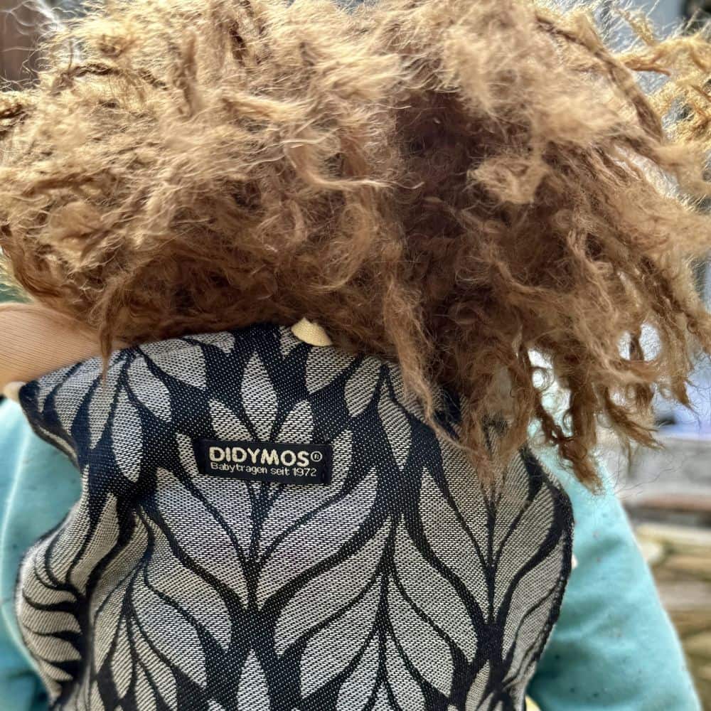 Trias Monochrome Lyocell Doll Snap by Didymos - Toy CarrierLittle Zen One4048554357771