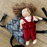 Trias Monochrome Lyocell Doll Snap by Didymos - Toy CarrierLittle Zen One4048554357771