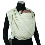 Trias Morning Green Linen Woven Wrap by Didymos Didymos at Little Zen One