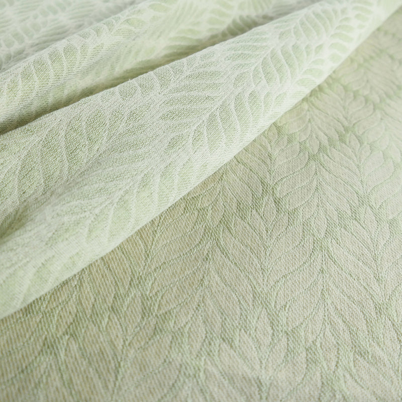 Trias Morning Green Linen Woven Wrap by Didymos Didymos at Little Zen One