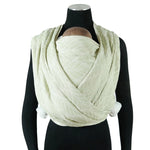 Trias Morning Green Linen Woven Wrap by Didymos Didymos at Little Zen One