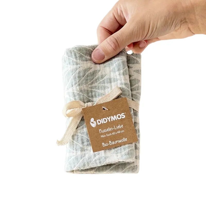 Trias Sage Muslin Washcloth by Didymos - Baby Carrier AccessoriesLittle Zen One4048554100230