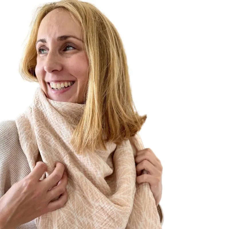 Trias Sand Large Muslin Blanket by Didymos Home Hobby