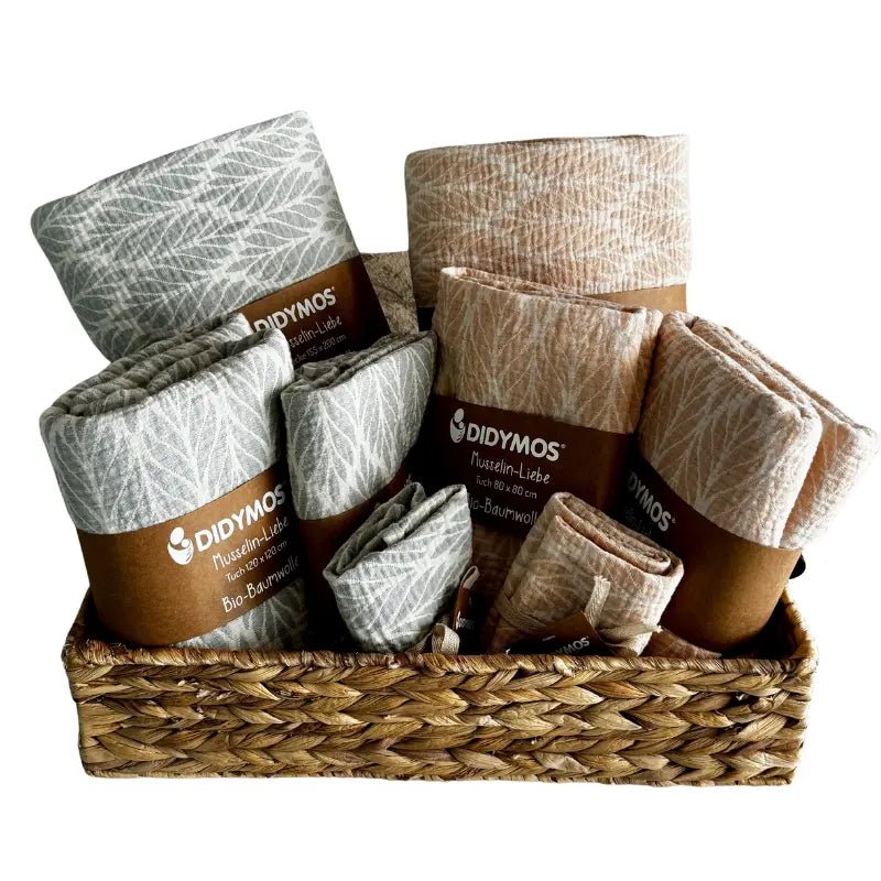 Trias Sand Muslin Washcloth by Didymos - Baby Carrier AccessoriesLittle Zen One4048554101237