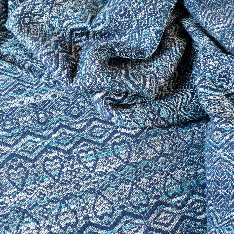 Hedwych Hearts Ocean Soul Woven Wrap by Didymos
