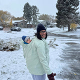 Mamalila Babywearing Outerwear Allrounder Mint Neha Varma