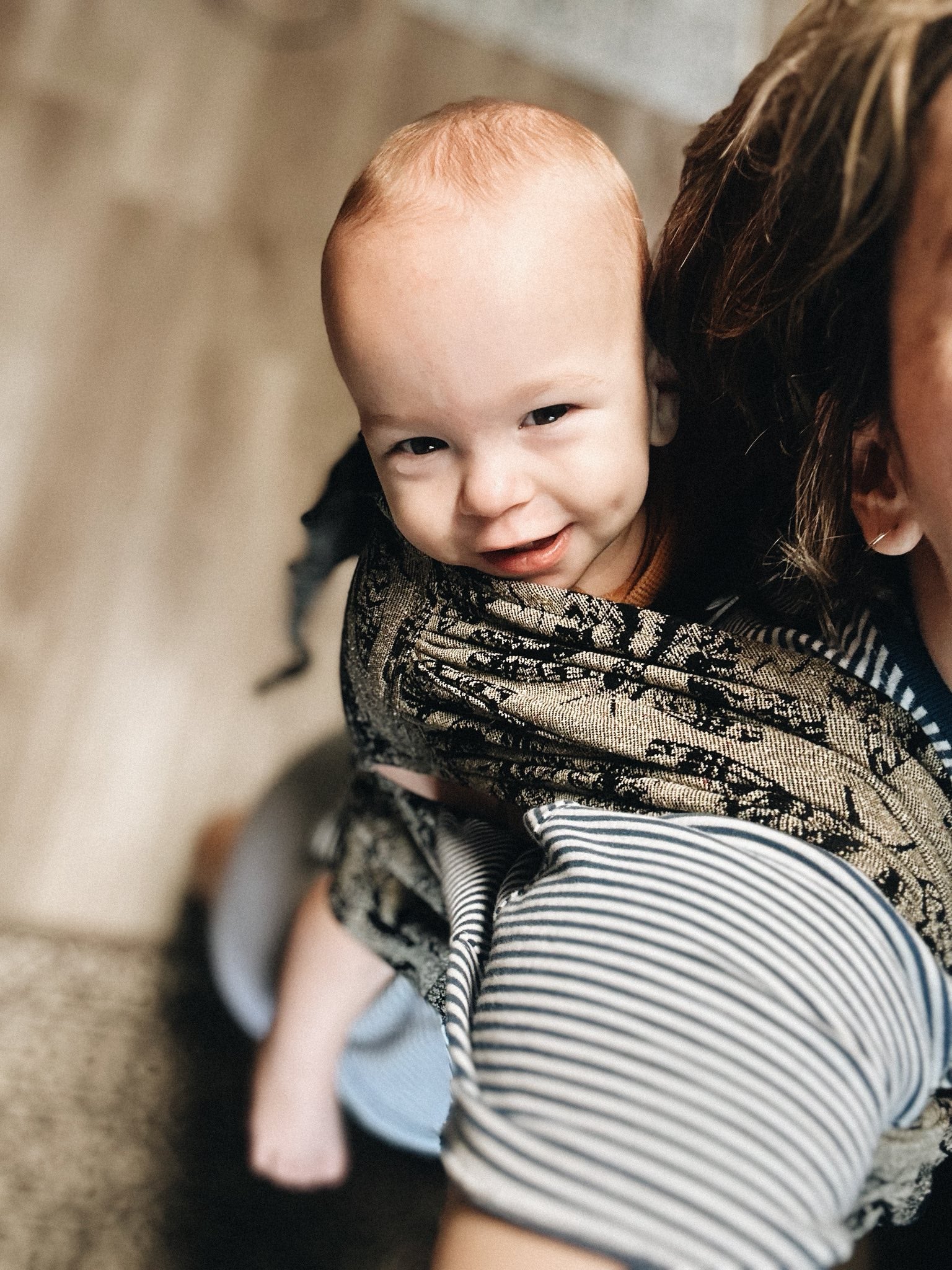 LennyLamb Mei Tai Wrap Tai Toddler Queen of the Night Pamina