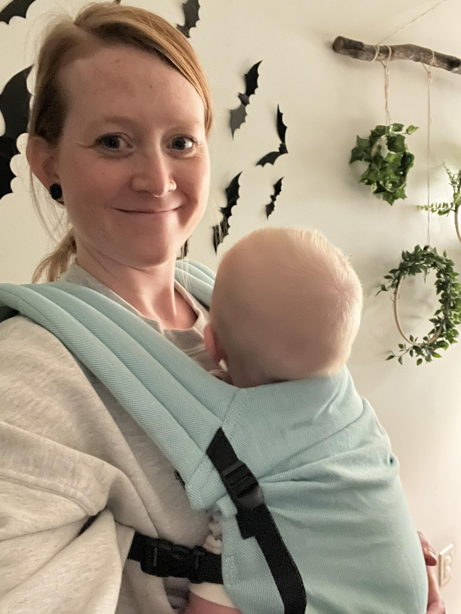 LennyLamb Buckle Carrier LennyLight Agave Emily Olson