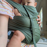 Beachfront Baby Half Buckle Carrier Everyday Olive Emma Akers