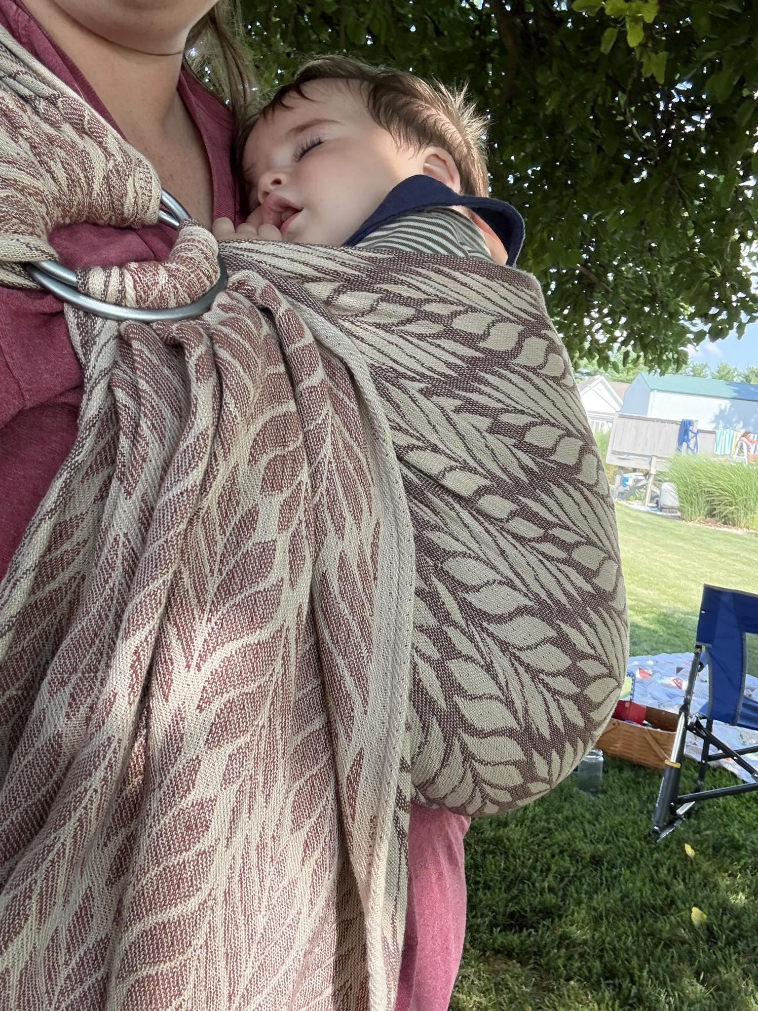 Didymos Ring Sling DidySling Trias Chai Cinnamon Jasmine Haan